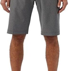 Hang Ten Wharf 21" Hybrid Boardshorts Men's Size 38 Gray